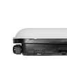120cm 36W vanntett komplett LED-armatur - IP65, sort, 5000K, gjennomgangskoblet
