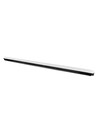 150cm 50W sort LED-armatur - IP65, 5000K, gjennomgangskoblet