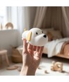 MOCHI Hundehvalp nattlampe i myk silikon - oppladbar, varm/nøytral hvit