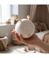 MOCHI Pære Nattlampe til Barn - Silikon, fargeskift + varmhvit