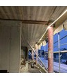 50m arbeidslys LED-strip - 230V, IP65, 1500 lm/m, 12W/m, 180 LED/m