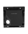 2W LED trappebelysning - Sort, utenpåliggende, IP65 inne/ute, 230V