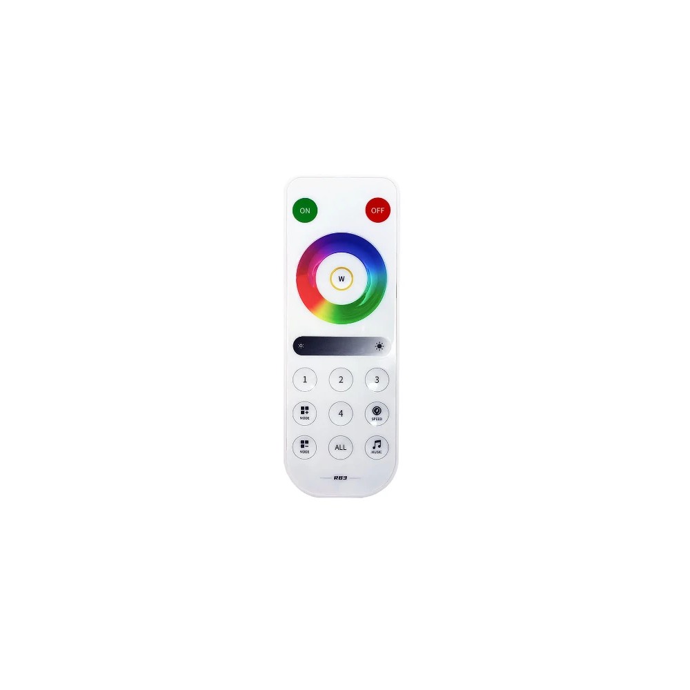 RGBIC fjernkontroll RB3 - 4 soner, batteri