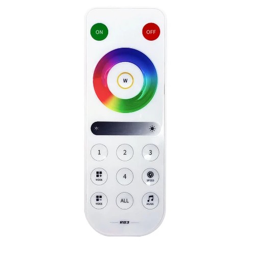RGBIC fjernkontroll RB3 - 4 soner, batteri