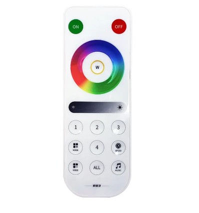 RGBIC fjernkontroll RB3 - 4 soner, batteri