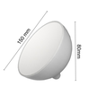 Oppladbar bordlampe med appstyring - RGB+CCT, Tuya/Smart Life