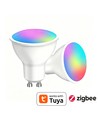 V-Tac 5W Smart Home LED pære - Tuya/Smart Life, Google Home, Amazon Alexa kompatibel, GU10 Spot