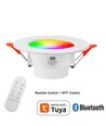 4 stk. RGB+CCT Smart Home downlight - 5W LED, Bluetooth, Google Home & Alexa