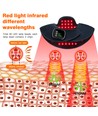 Lysterapi-sjal for nakke og kragebein - Infrarødt, med timer