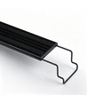 60-80 cm akvarie armatur - 18W LED, hvit/blå/rød/grøn/lilla, justerbar lengde, IP66
