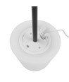 Oppladbar RGBW LED bordlampe med solcelle - Hvit, fjernkontroll