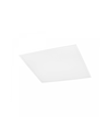 60x60 bakbelyst LED-panel, 40W - 115lm/W, 5 års garanti, hvit kant