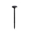 1W solcelle hagelampe med spyd CCT - 3 lysfarger, justerbar høyde, IP65, sort