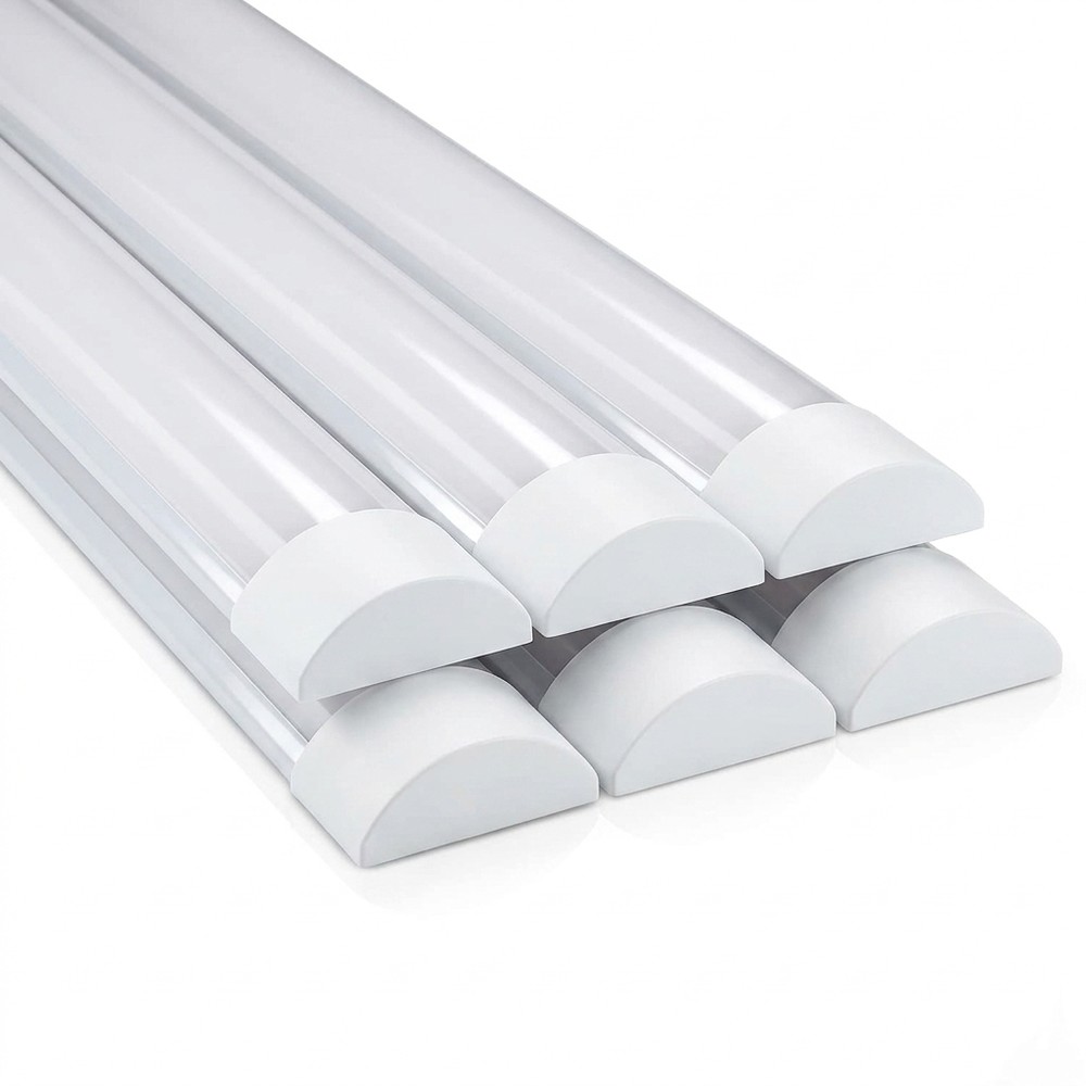 6x 120cm komplett LED-armatur – 40W, 3 års produsentgaranti, 230V – Dimbar : Ikke dimbar, Kulør : Nøytral