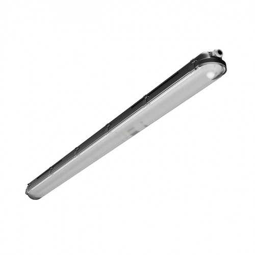 120cm 40W Gigant Pro LED-armatur - Gjennomgangskoblet, 150lm/W, Justerbar Watt, IP66, IK10, Sort