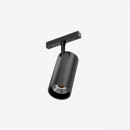 20W System Shift CCT skinnespot L - 24°, sort, CCT-bryter, 6,5x14cm