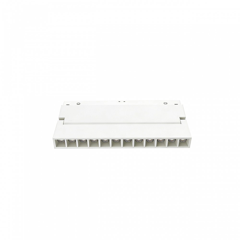 12W System Shift Grid S justerbar lineær skinnespot - CCT switch, hvit, 22,5 cm, 48V - Dimbar : Ikke dimbar