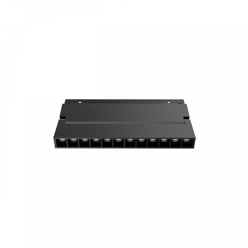 LEDlife System Shift CCT Grid S skinnespot, 12W - Justerbar, CCT-switch, sort, 22,5cm