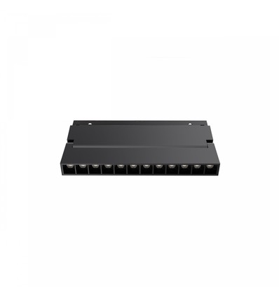 LEDlife System Shift CCT Grid S skinnespot, 12W - Justerbar, CCT-switch, sort, 22,5cm