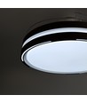 Taklampe med skjult vifte - RA90, CCT, 60W, sort