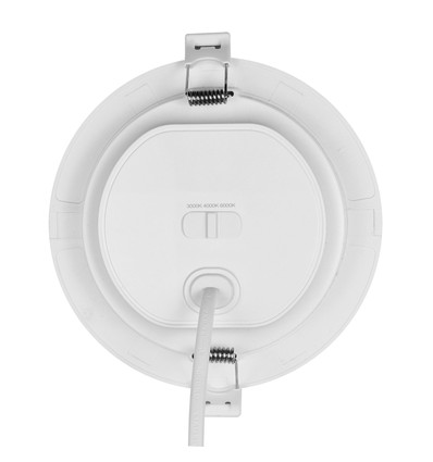 9W Dure 3 LED taklampe - CCT, IP54, Ø128mm, hvit, 110° spredning