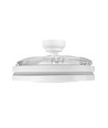 Taklampe med skjult vifte - RA90, CCT, 60W, hvit