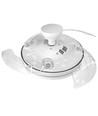 Taklampe m. skjult vifte - RA90, CCT, 60W, hvit
