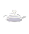 Taklampe med skjult vifte - RA90, CCT, 60W, hvit