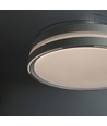 Taklampe m. skjult vifte - RA90, CCT, 60W, hvit