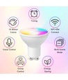 V-Tac 5W Smart Home LED pære - Tuya/Smart Life, Google Home, Amazon Alexa kompatibel, GU10 Spot