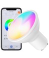 V-Tac 5W Smart Home LED pære - Tuya/Smart Life, Google Home, Amazon Alexa kompatibel, GU10 Spot