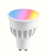 4x GU10 5W Smart Home LED-pære - Bluetooth, 6,6 cm, virker med Google Home, Alexa og smarttelefon