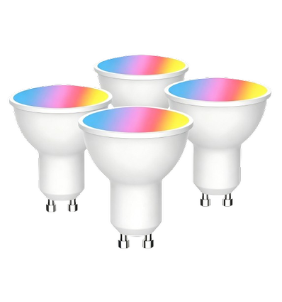 V-Tac 5W Smart Home LED pære - Tuya/Smart Life, Google Home, Amazon Alexa kompatibel, GU10 Spot
