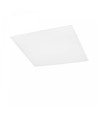 62x62 LED-panel, 40W - UGR19, 90 grader, hvit kant, bakbelyst