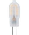 G4 1W LED-pære, 12V - 135lm, matt glass, varmhvit