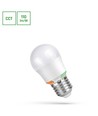 E27 2W/4W/6W LED kronepære - G45, CCT, 3-trinns justerbar lysfarge