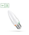 E27 6W LED kronepære - C37, CCT, 3-i-1 lysfarge, inkl. lyskilde