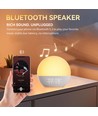 Wake-up Light vekkerklokke, soloppgangseffekt - Bluetooth 5.3 høyttaler, søvnlyder, dimbar