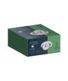 Demo: 30W Ø20 cm innfellingsspot RA90 - Hull: Ø18 cm, Mål: Ø20 cm, CCT - 3 lysfarger, 3-i-1, hvit kant