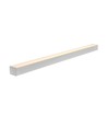 120cm 38/32/24W lysskinne - CCT, Hvit, taklampe til kontor, inkl. wireoppheng