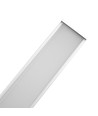 120cm 38/32/24W lysskinne - CCT, Hvit, taklampe til kontor, inkl. wireoppheng
