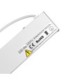 120cm 38/32/24W lysskinne - CCT, Hvit, taklampe til kontor, inkl. wireoppheng