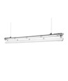 Limea T8 LED armatur - Til 1x 120 cm LED rør, IP65 vanntett, gjennomgangskobling