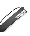 120cm 38/32/24W LED lysskinne - CCT, Sort, taklampe til kontor, inkl. wireoppheng