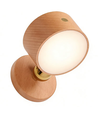 4W Oppladbar vegglampe - IP20, Rund, Trelook, 360° roterbar, inkl. lyskilde
