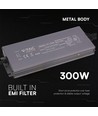 300W / 12V DC strømforsyning til LED-strips - 25A, IP67 vanntett