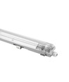 Limea T8 LED-armatur - Til 1x 60cm LED rør, IP65 vanntett, gjennomgangskobling