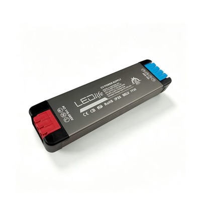 100W / 24V DC strømforsyning - 4,16A, IP20 innendørs