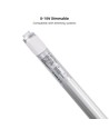120cm / 18,5W dimbart T8-PRO120 LED-rør - 1-10V dimbart