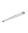 Limea T8 LED armatur - Til 2x 150cm LED rør, IP65 vanntett, gjennomgangskobling